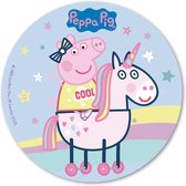 DEKORA - Peppa Pig eetbare taartdecoratie - Decoratie > Taartdecoraties