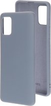 Mobiparts Siliconen Cover Case Samsung Galaxy A51 (2020) Royal Grijs hoesje