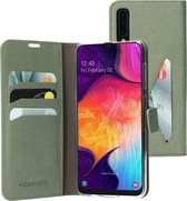 Mobiparts Classic Wallet Case Samsung Galaxy A50/A30S Stone Green