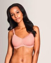 Amoena Prothese Bh Voorgevormd Zonder Beugel Lara Satin SB magenta - maat EU 90AA / FR 105AA