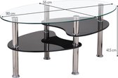 FurniStyle Salontafel Treviso Zwart