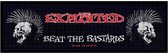 The Exploited Patch Beat The Bastards Super Strip Zwart