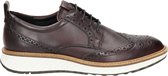 Ecco ST.1 Hybrid heren veterschoen - Bordo - Maat 44