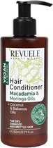 Revuele Vegan & Organic Hair Conditioner Macadamia & Moringa 250ml.