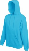 Fruit Of The Loom Heren Sweatshirt Met Capuchon / Hoodie (Azure Blauw)