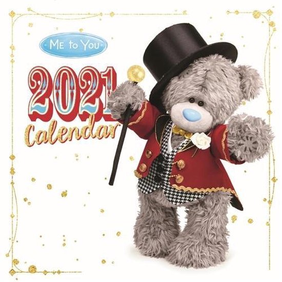 Me To You Square Tatty Teddy Calendar 2021 | bol.com