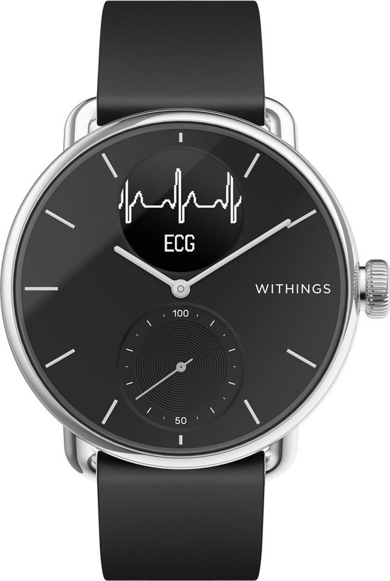 Withings Scanwatch Hybrid Smartwatch - Zwart