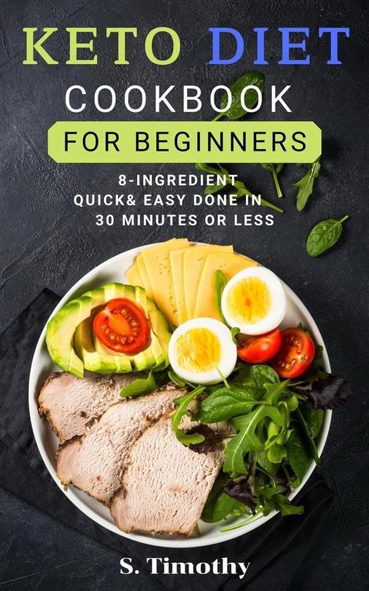 Keto Diet Cookbook for Beginners - cover