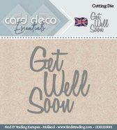 Card Deco Mal - Get Well Soon