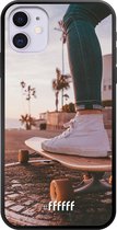 iPhone 11 Hoesje TPU Case - Skateboarding #ffffff