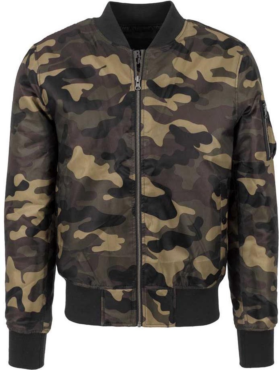 Urban Classics Basic Bomber jacket S Camo