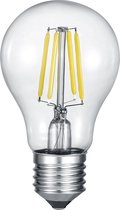LED Lamp WiZ - Smart LED - Trion Akusti - E27 Fitting - 6W - Slimme LED - Dimbaar - Transparent Helder - Glas - BES LED