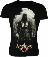 Assassins Creed movie - Mens t-shirt aguilar on black base - S