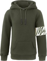 Malelions Junior Captain Hoodie - Army/Off-white