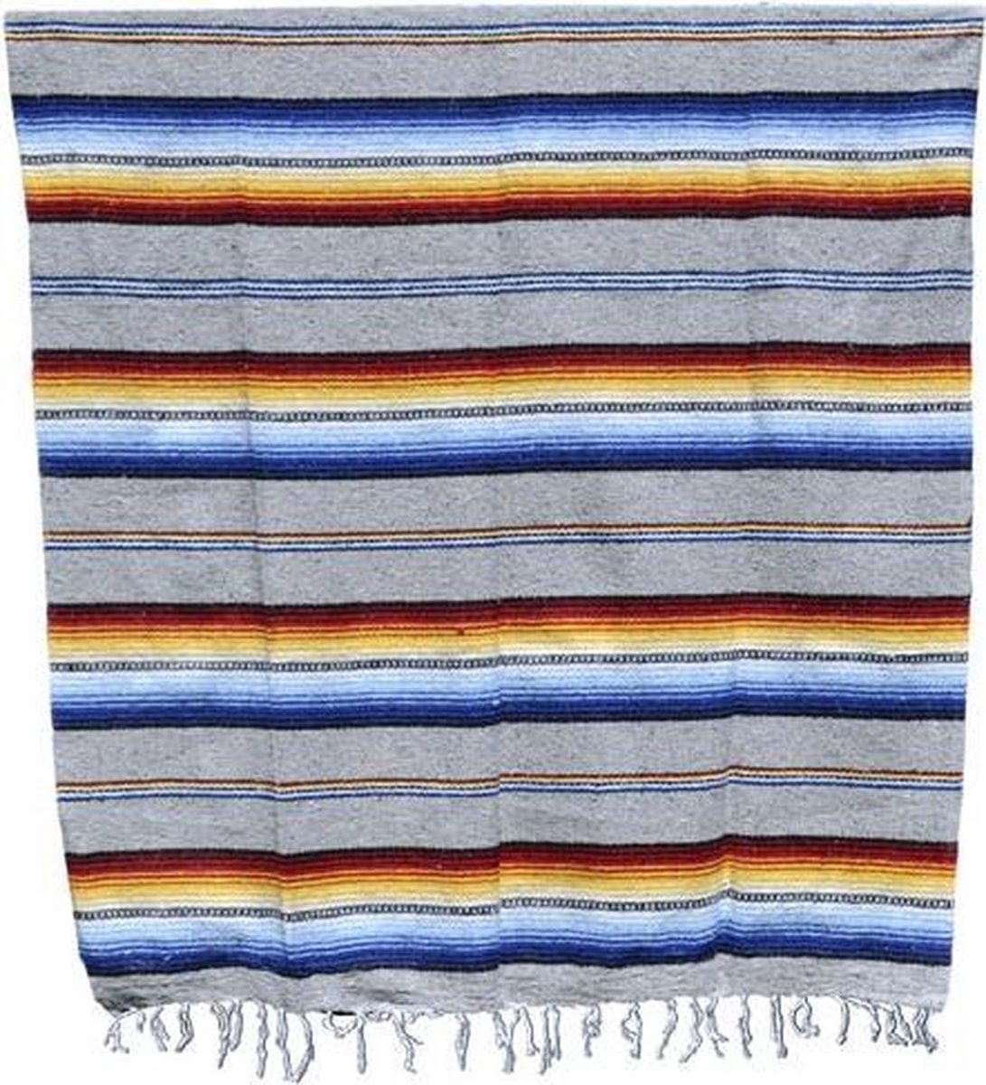 Couverture Mexicaine Authentique, Tissée En Acrylique, Douce Et épaisse