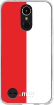 LG K10 (2017) Hoesje Transparant TPU Case - Feyenoord #ffffff