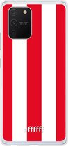 Samsung Galaxy S10 Lite Hoesje Transparant TPU Case - Sparta Rotterdam #ffffff