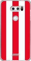 LG V30 (2017) Hoesje Transparant TPU Case - Sparta Rotterdam #ffffff