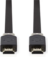 Nedis CVBP34100AT20 Platte High Speed Hdmi-kabel Met Ethernet Hdmi-connector - Hdmi-connector 2,0 M Antraciet