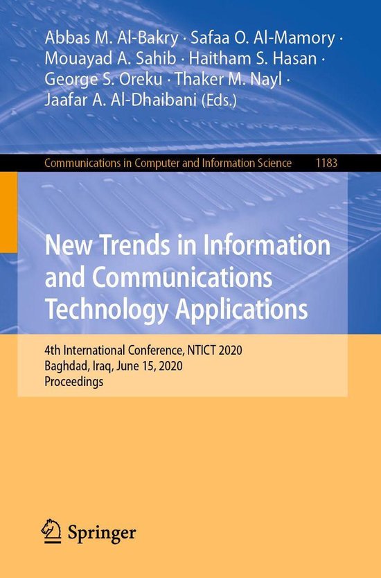 Springer Nature Proceedings Computer Science - New Trends in ... - cover