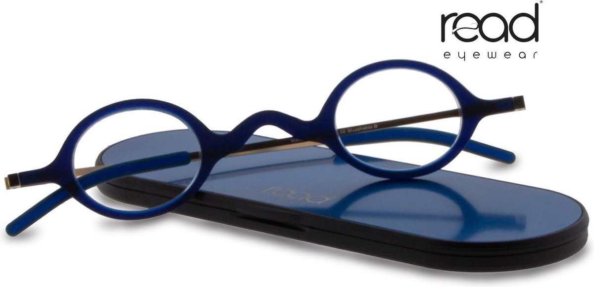 Read Eyewear CHAP07E Ultem leesbril +2.00 - Mat blauw - Aluminium