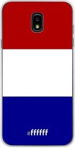 Samsung Galaxy J7 (2018) Hoesje Transparant TPU Case - Nederlandse vlag #ffffff