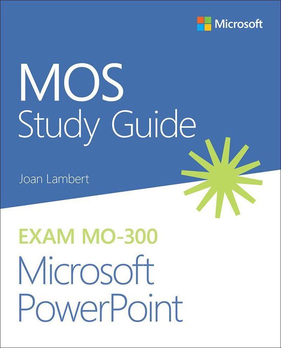 MOS Study Guide for Microsoft PowerPoint Exam MO-300 - cover