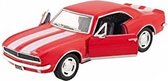 Goki Sportauto Camaro Z Pullback 13 Cm Jongens Staal Rood
