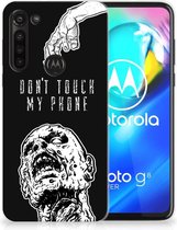 Back Case TPU Siliconen Hoesje Motorola Moto G8 Power Smartphone hoesje Super als Cadeautjes voor Hem Zombie