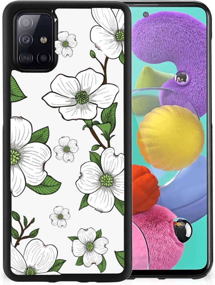 Samsung Galaxy A51 Skin Case Dogwood Flowers