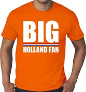 Oranje Big Holland fan grote maten shirt heren XXXL