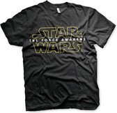 Merchandising STAR WARS 7 - T-Shirt The force Awakens Logo Black (XXL)