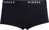 Pieces Onderbroek Pclogo Lady Boxers17081610 Black Dames Maat - M