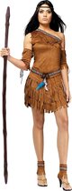 FUNWORLD - Bruin indiaan kostuum voor vrouwen - S / M