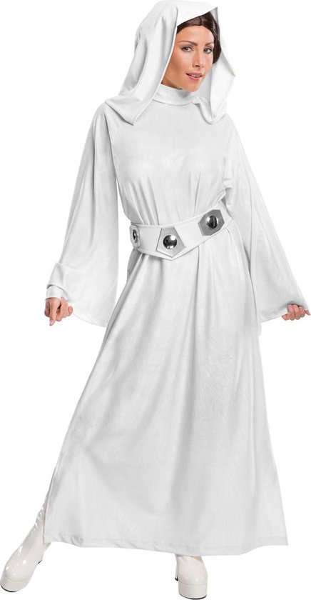 RUBIES UK - Prinses Leia Star Wars kostuum voor vrouwen - Small - Volwassenen kostuums