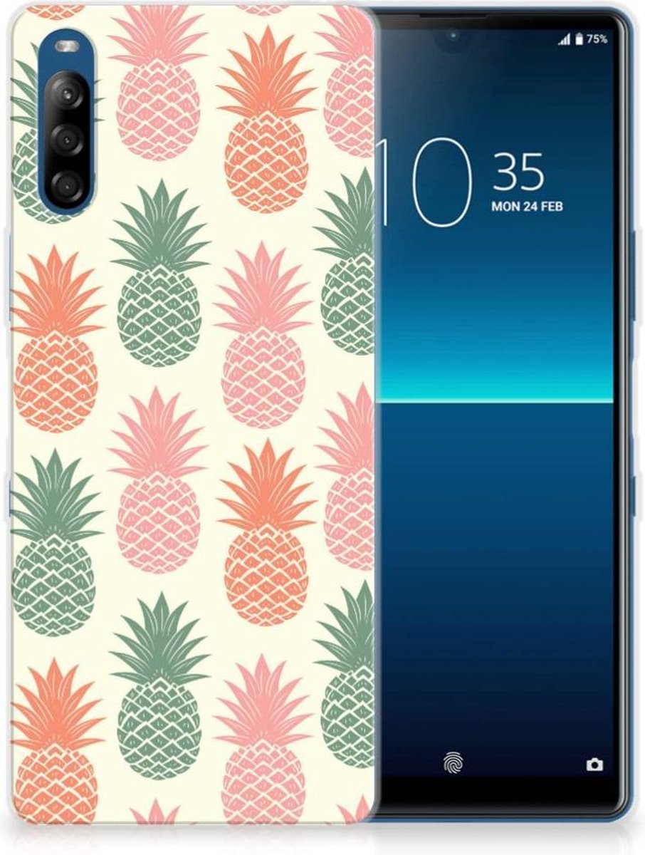 Sony Xperia L4 Siliconen Case Ananas