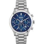 Hugo Boss - 1513801 - Horloge - Mannen - Zilverkleurig- RVS - Ø 44 mm