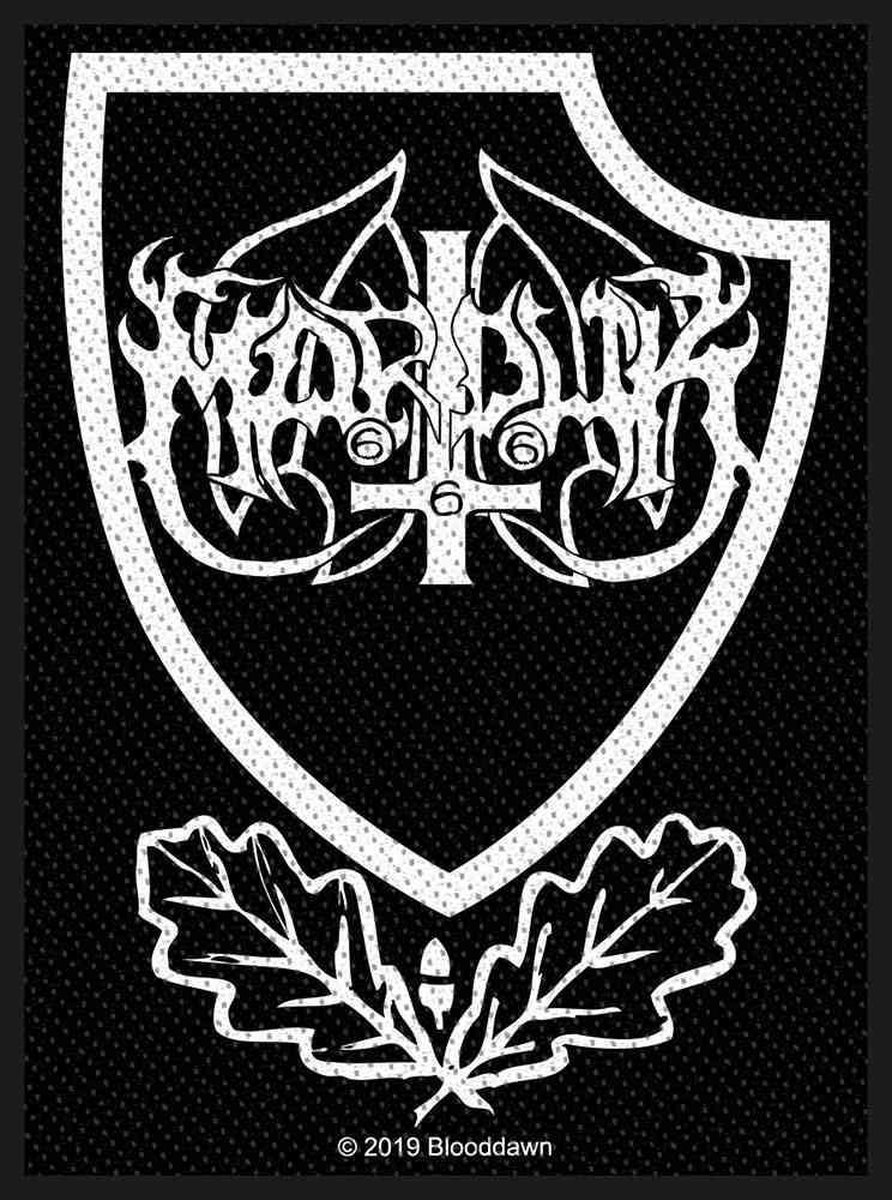 Marduk - Panzer Crest Patch - Zwart - Rock Off