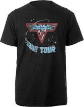 Van Halen Heren Tshirt -L- 1980 Tour Zwart
