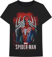 Marvel Spiderman Heren Tshirt -L- Games 1 Zwart