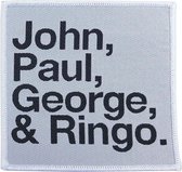 The Beatles Patch John, Paul, George, Ringo Wit