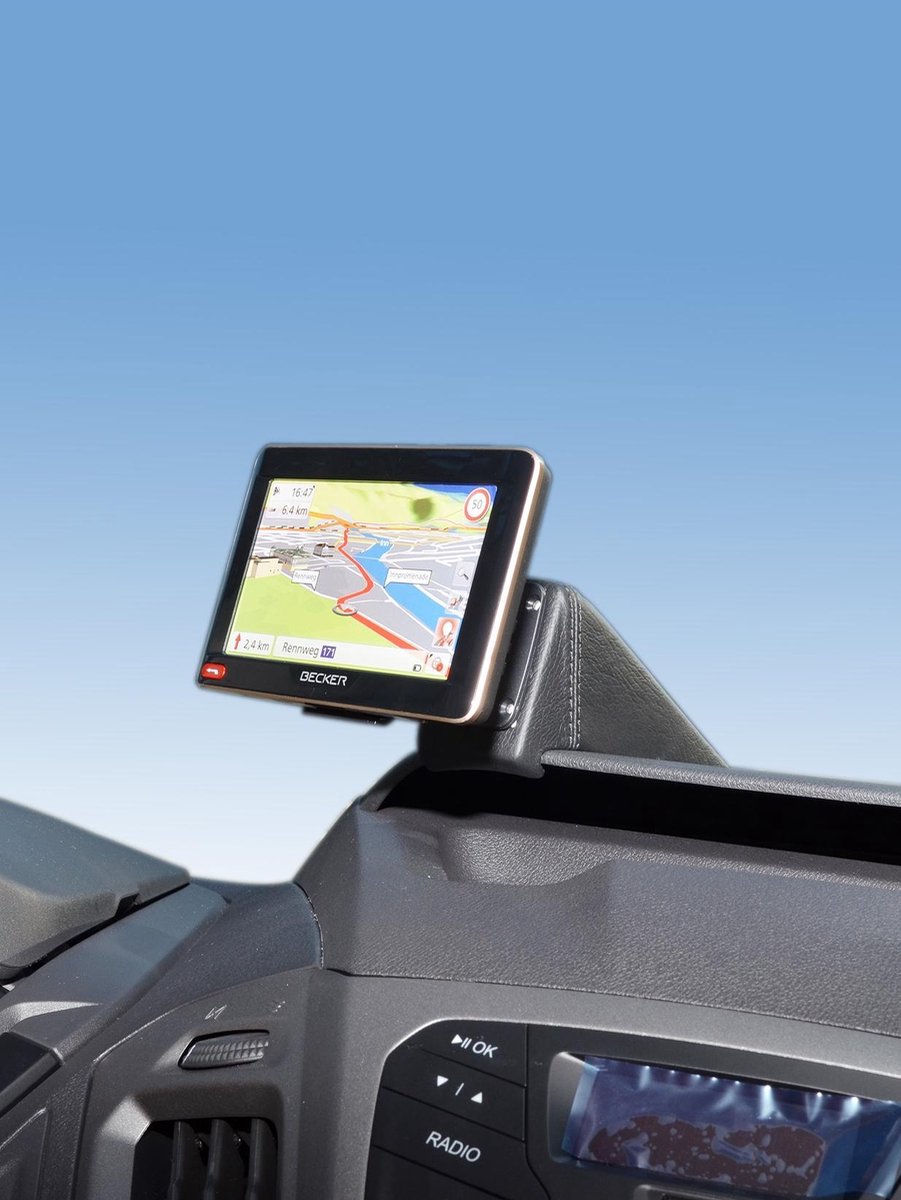 Houder - Ford Transit Custom Zonder display 2012-2019 Kleur: Zwart