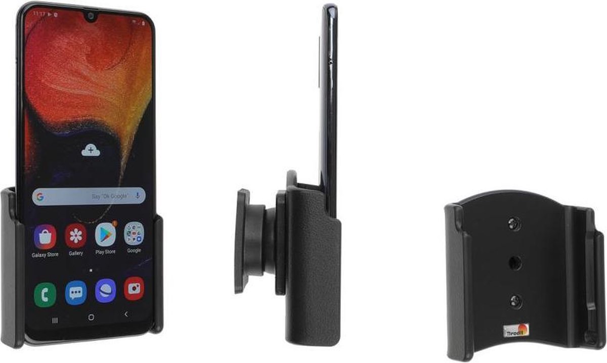 Brodit houder geschikt voor Samsung Galaxy A50 Passieve houder met swivelmount