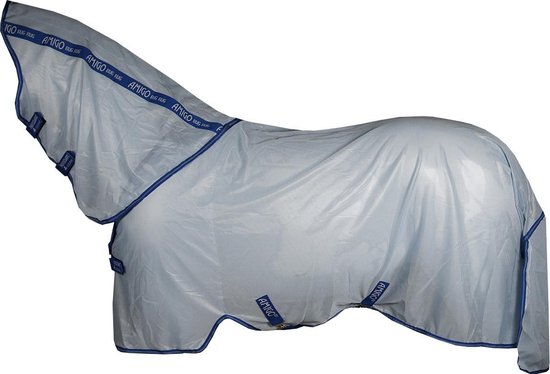 Senaat wolf meisje Horseware Amigo XL Bug Rug - maat 135/183 - azure blue/strong blue | bol.com