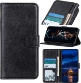 Samsung Galaxy Note 20 Portemonnee Leer hoesje - Zwart