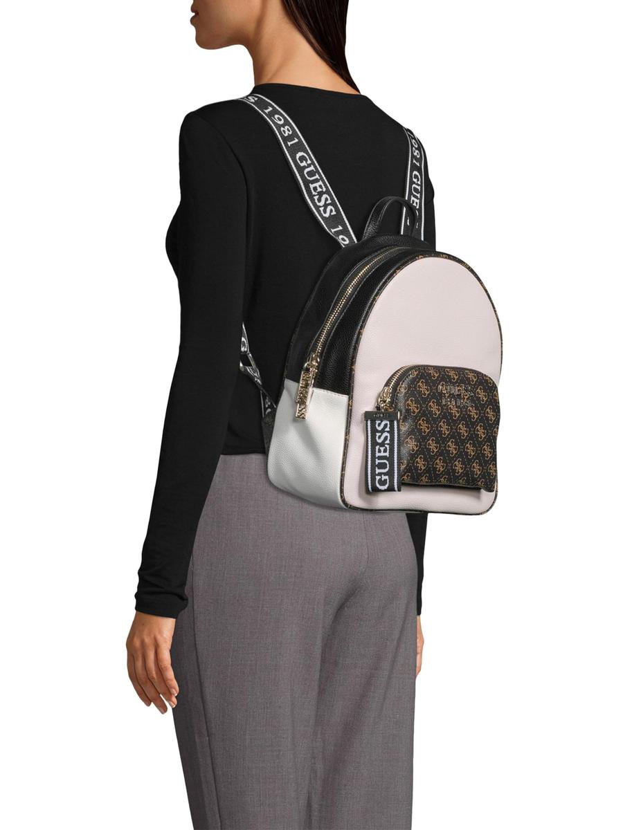 Guess Haidee Logo Print Backpack logo multi bol