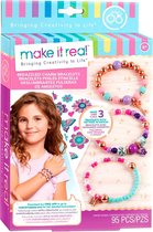 Make it Real Bracelets Crea 3 Pcs - Perles Creativity