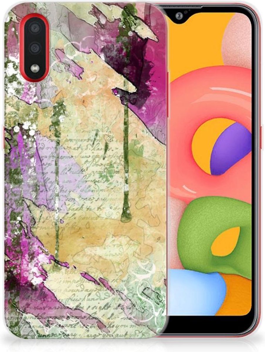 Hoesje maken Samsung Galaxy A01 Letter Painting