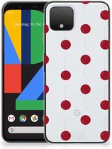 Google Pixel 4 Siliconen Case Cherries