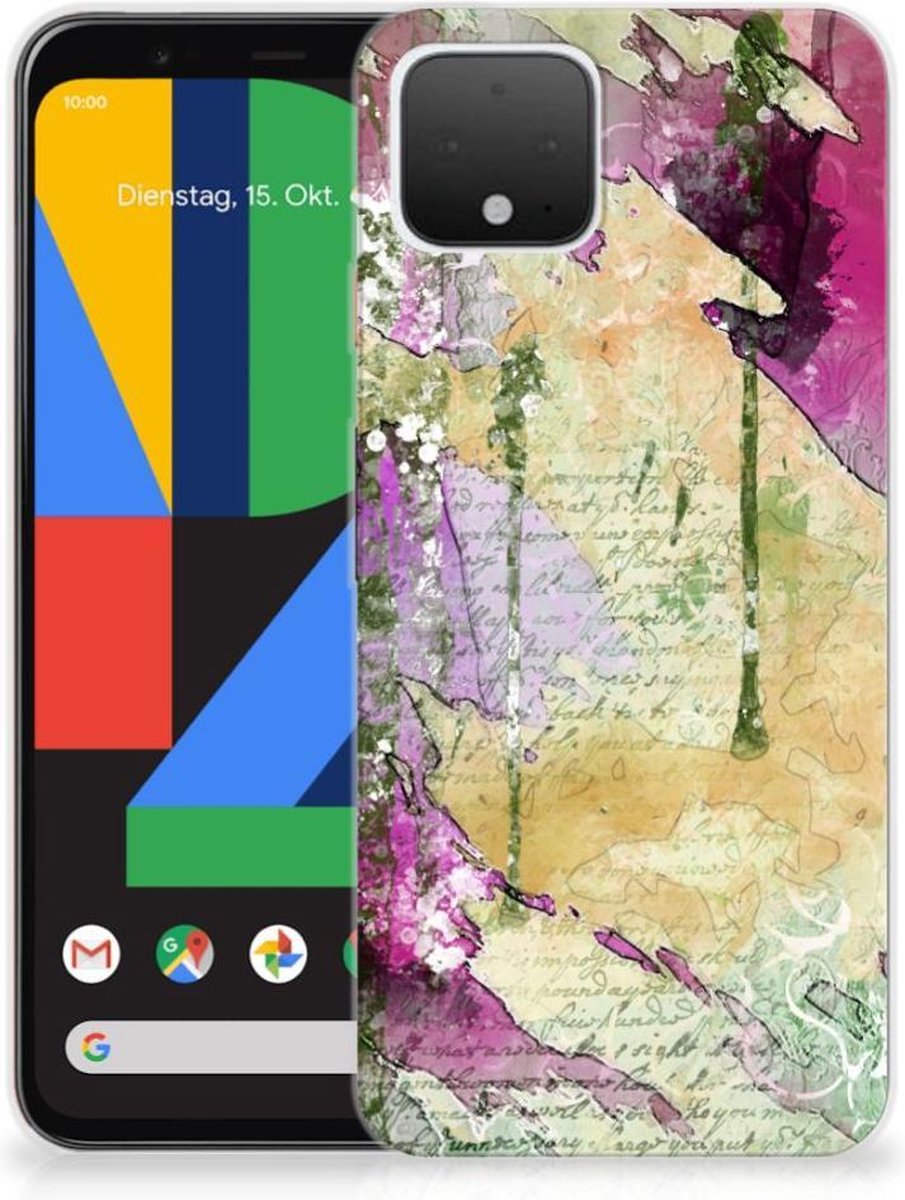 Hoesje maken Google Pixel 4 Letter Painting